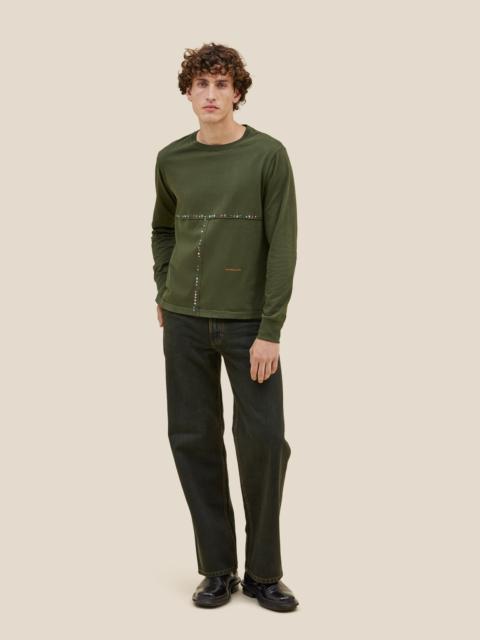 ECKHAUS LATTA LAPPED LONG SLEEVE