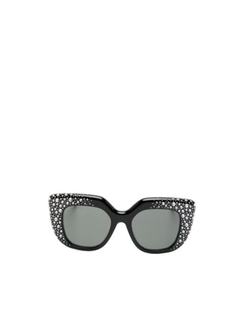 GUCCI crystal-embellished sunglasses