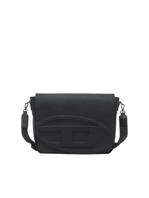 Diesel 1DR Messenger embossed flap bag