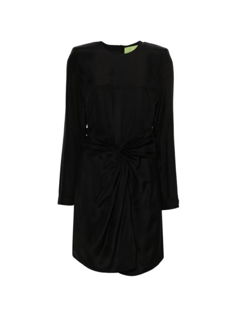 GAUGE81 Izu knot-detailed silk dress