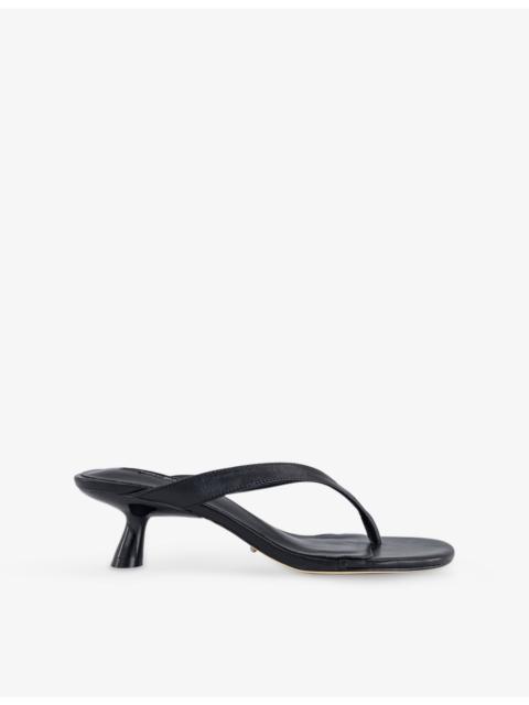 TONY BIANCO Krista Heeled Leather Sandals