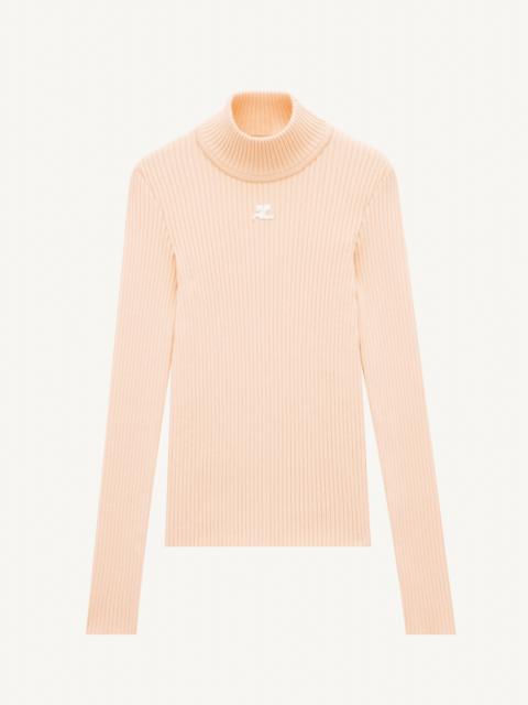 courrèges REEDITION KNIT JUMPER LONG SLEEVES