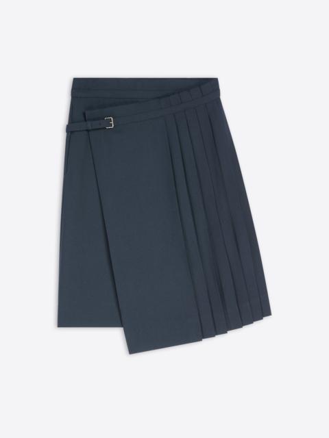 Dries Van Noten PLEATED WOOL KILT