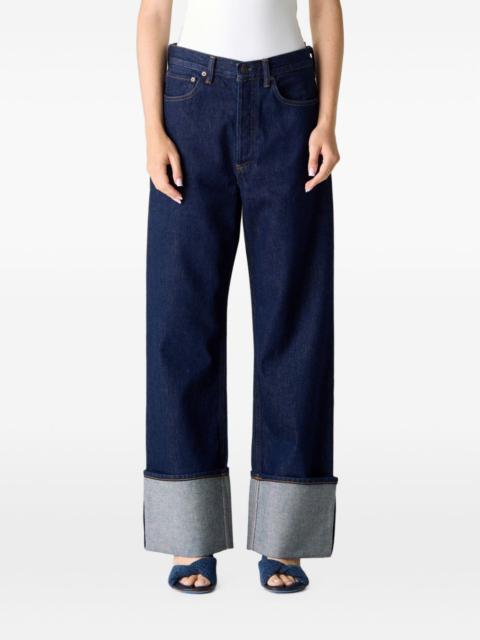 AGOLDE Big Cuff straight-leg jeans