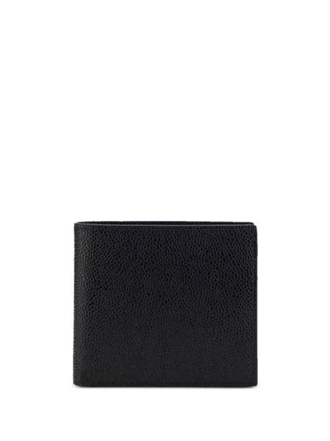 Thom Browne The BILLFOLD IN PEBBLE GRAIN LEATHER by THOM BROWNE is an exquisite accessory in the leather goods c