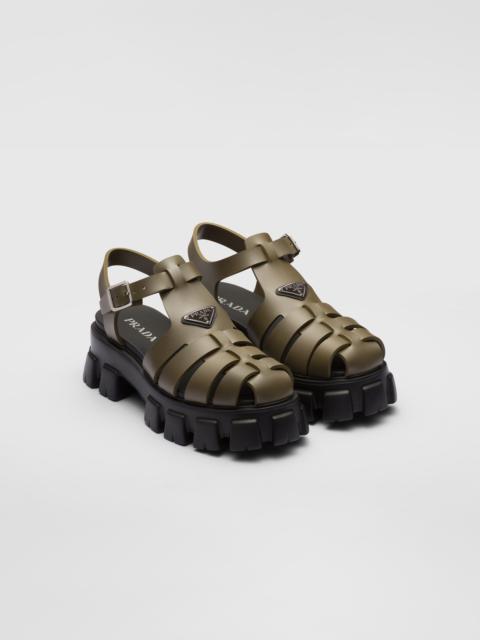 Rubber sandals