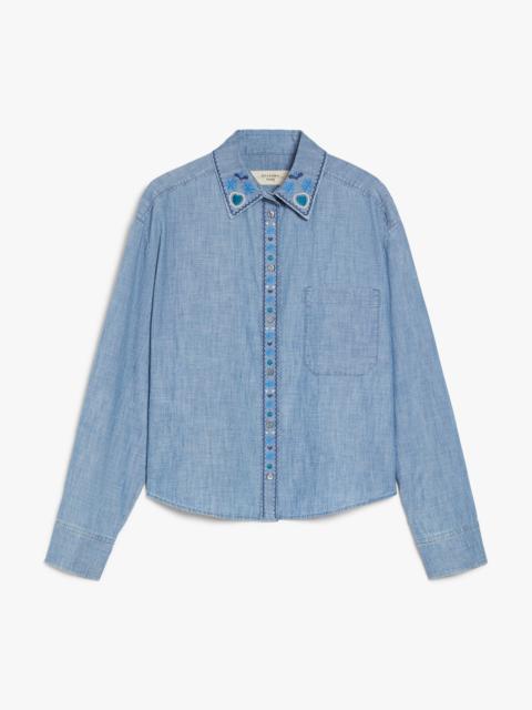 WEEKEND Max Mara MUSETTE Cotton chambray shirt