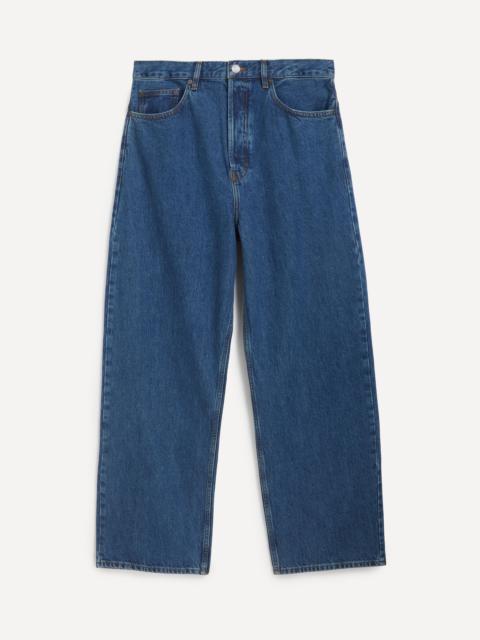 FRAME Baggy Wide Leg Jeans in Bonair