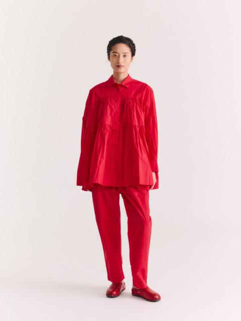 CASEY/CASEY NEW SQUARE SHIRT - H COT - KETCHUP