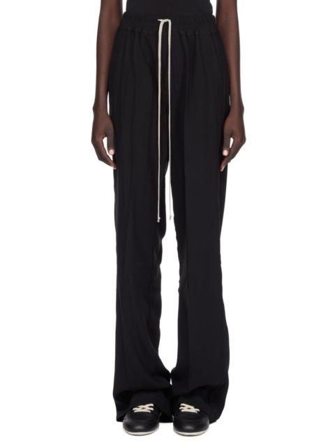 Rick Owens Dietrich pleated crepe wide-leg pants