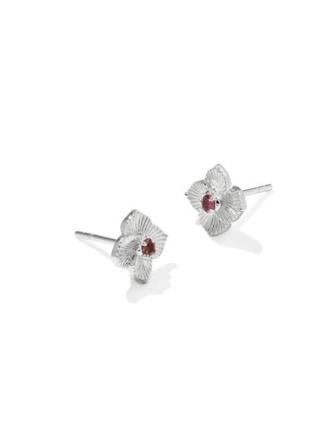KENDRA SCOTT Dira Sunray Sterling Silver Stud Earrings