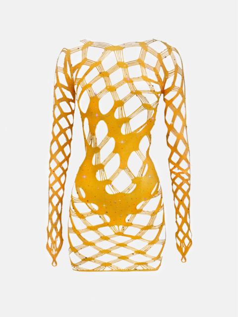 POSTER GIRL MARINA MINI DRESS SAFFRON