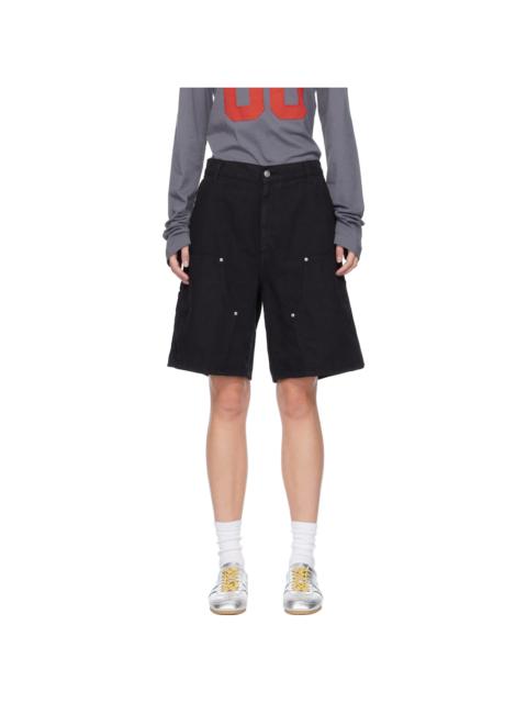Carhartt Black Branford Double Knee Shorts