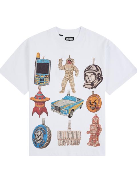 BILLIONAIRE BOYS CLUB Icy Graphic T-Shirt "White" 861 2315 WHT