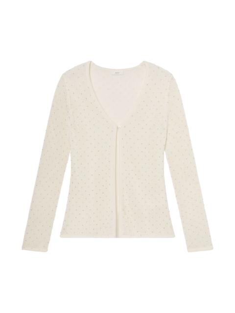 A.L.C. Brandy Embellished Knit Cardigan