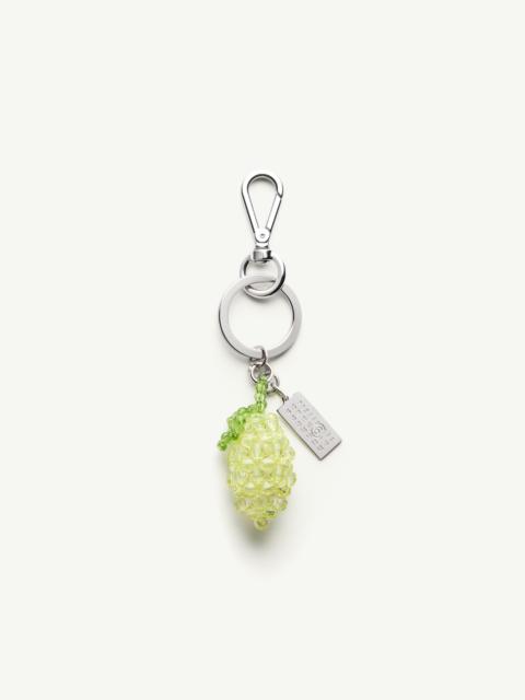 MM6 Maison Margiela Lemon Beaded Numeric Keyring