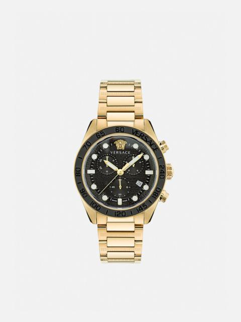 VERSACE Greca Dome Chrono Watch