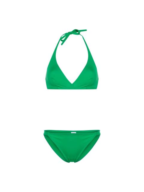 Gang halterneck bikini set