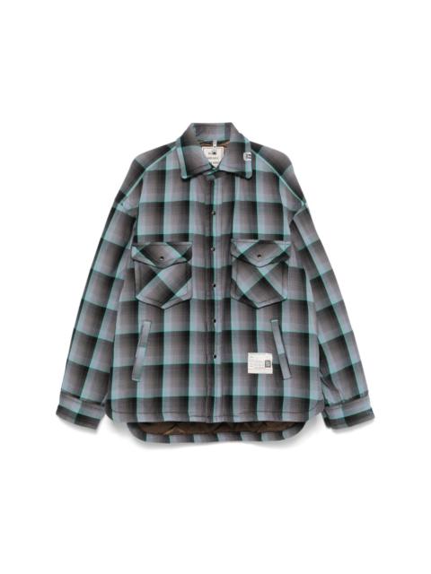 checked jacket