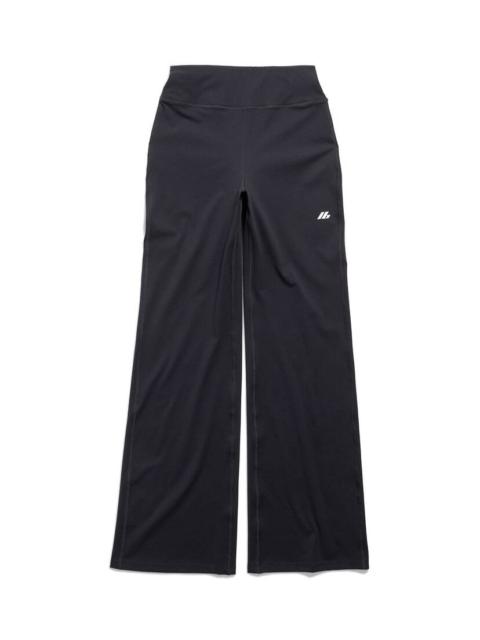 BALENCIAGA Activewear Flared Slim Pants in Black