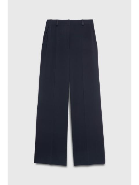 THE FOLD Clever Crepe Adelaide Wide-Leg Trousers