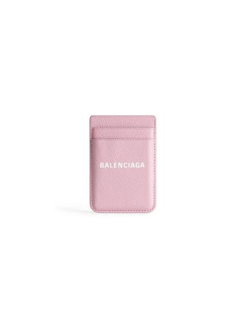 BALENCIAGA Women's Cash Magnet Card Holder  in Pink