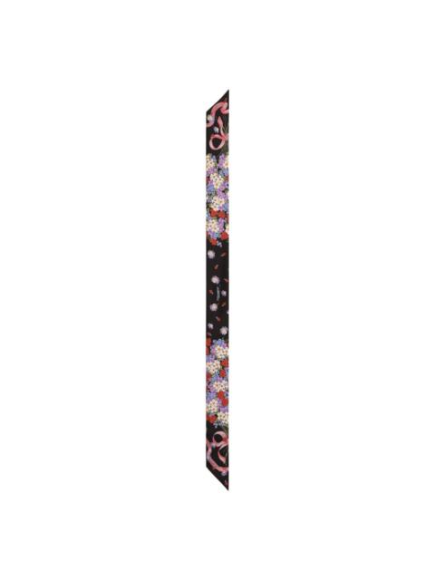 Dolce & Gabbana floral print ribbon scarf