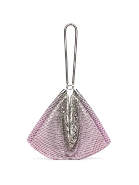 rabanne Silver & Pink Chainmail Pocket Bag