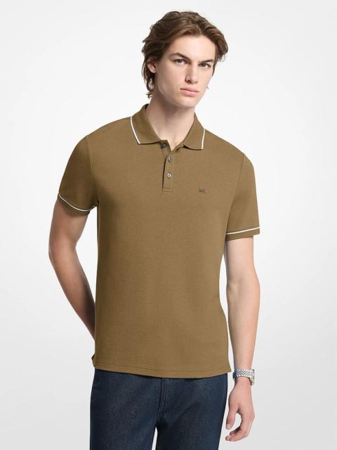 MICHAEL KORS Gramercy Cotton Polo Shirt