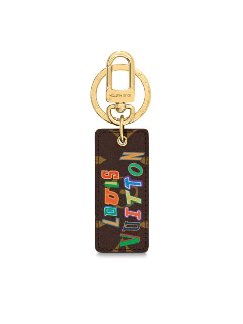 Louis Vuitton LVXNBA Monogram Letters Tab Bag Charm And Key Holder