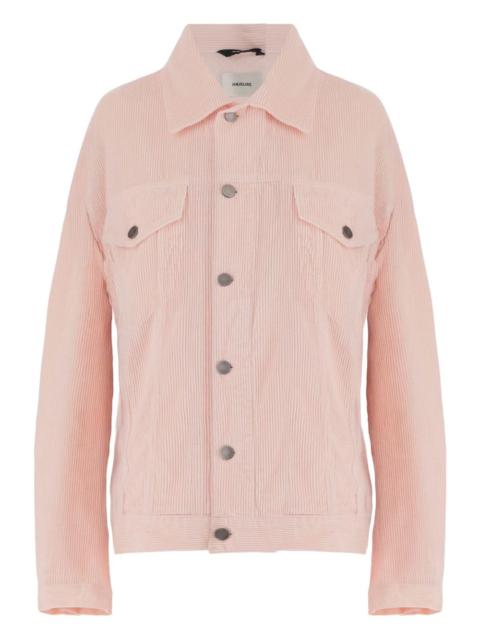 HAIKURE corduroy button-up jacket