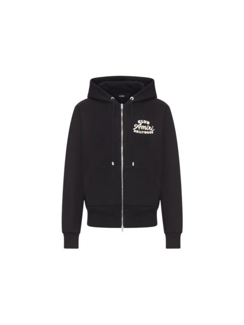 AMIRI AMIRI Club Zip Hoodie Black