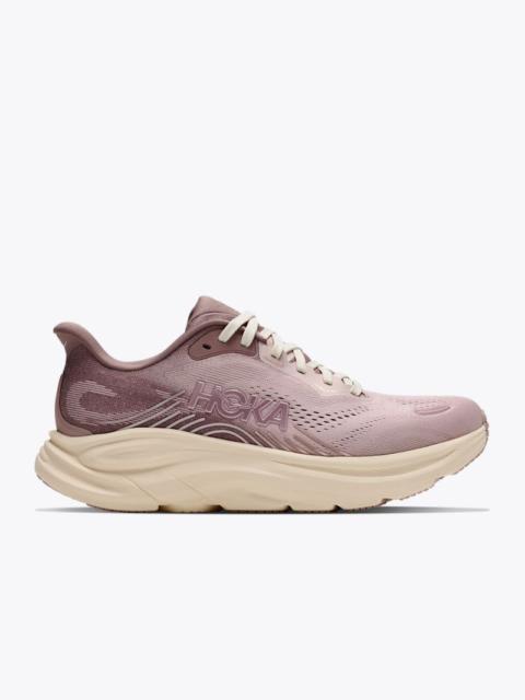 HOKA Women's Clifton 11 Shoes in Pink Opal/Quartzite
