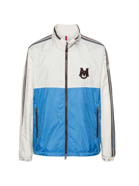 logo-patch lightweight jacket