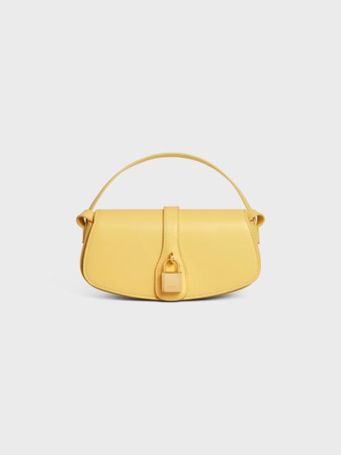 CELINE CLUTCH ON STRAP in Smooth calfskin