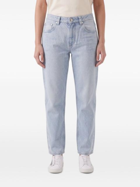 Brunello Cucinelli faded-wash jeans