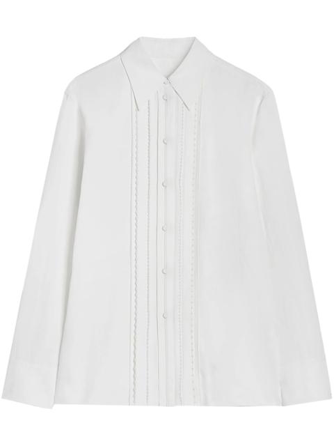 Jil Sander Pleated Long Sleeves Shirt