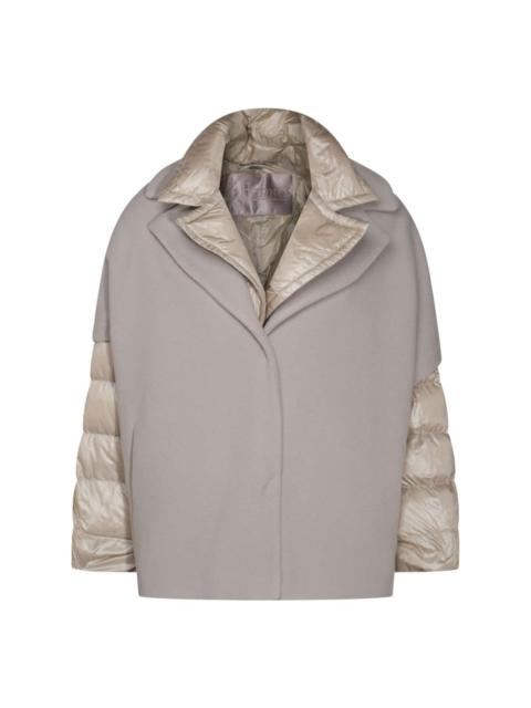 layered padded jacket