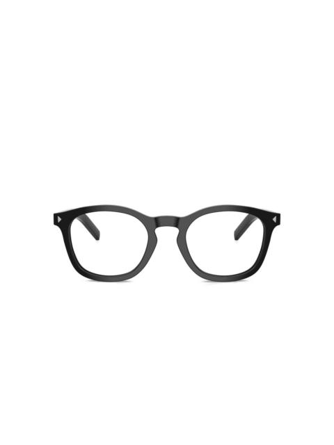 Prada round-frame glasses
