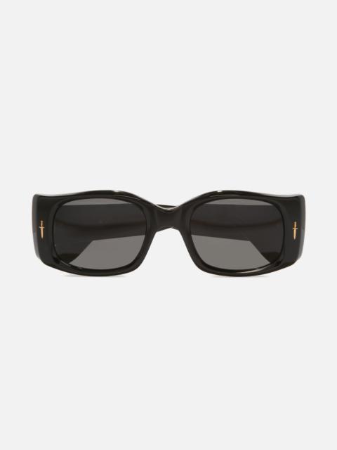 CUTLER AND GROSS THE GREAT FROG DIABLO LIMITED EDITION RECTANGLE SUNGLASSES