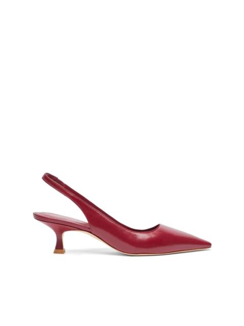 Naomi 35mm leather pumps