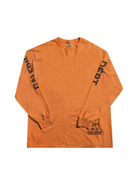 GALLERY DEPT. Gallery Dept. French Collector Long-Sleeve Tee 'Orange'
