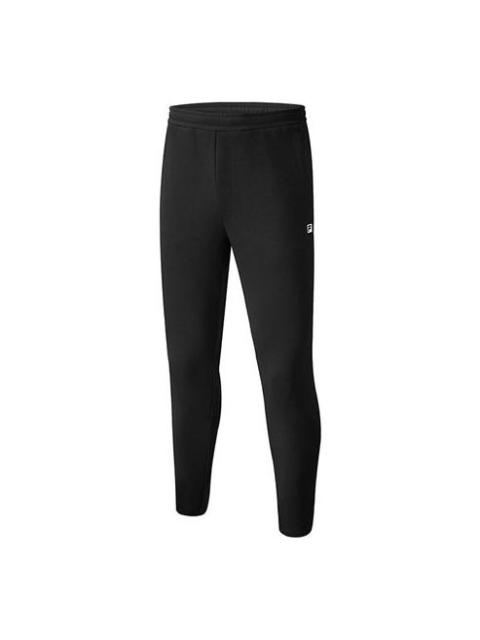 FILA FILA Athletics Logo Knit Sports Pants Black A11M031605F-BK