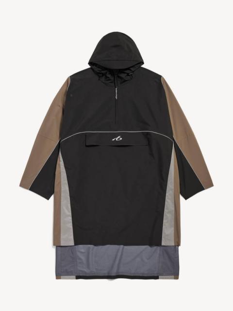 BALENCIAGA Men's Techwear Poncho in Black