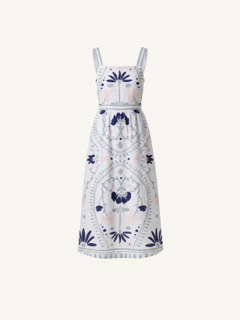 Cleobella CARMEN MIDI DRESS | LILIANA BLUE SURF