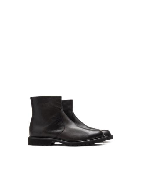 Common Projects calf leather ankle boots