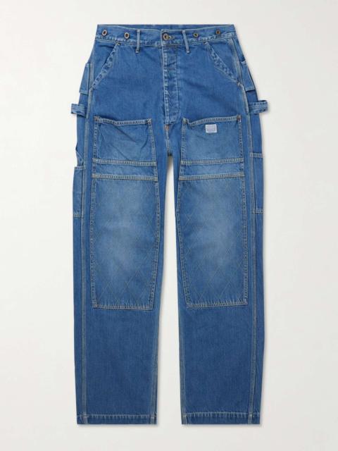 Kapital Lumber Straight-Leg Panelled Jeans