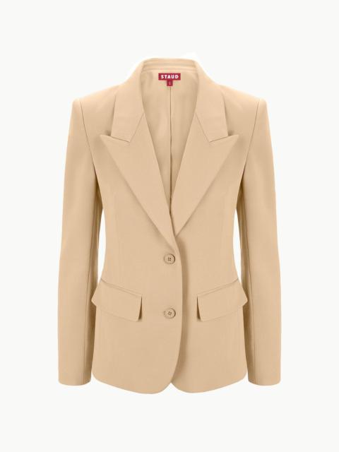 STAUD LEXINGTON BLAZER CAMEL