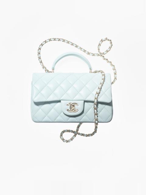 CHANEL Mini Flap Bag with Top Handle