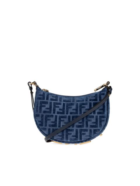 FENDI mini Fendigraphy monogram-logo shoulder bag
